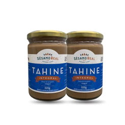 Kit 2 Tahine Integral 320g Sesamo Real