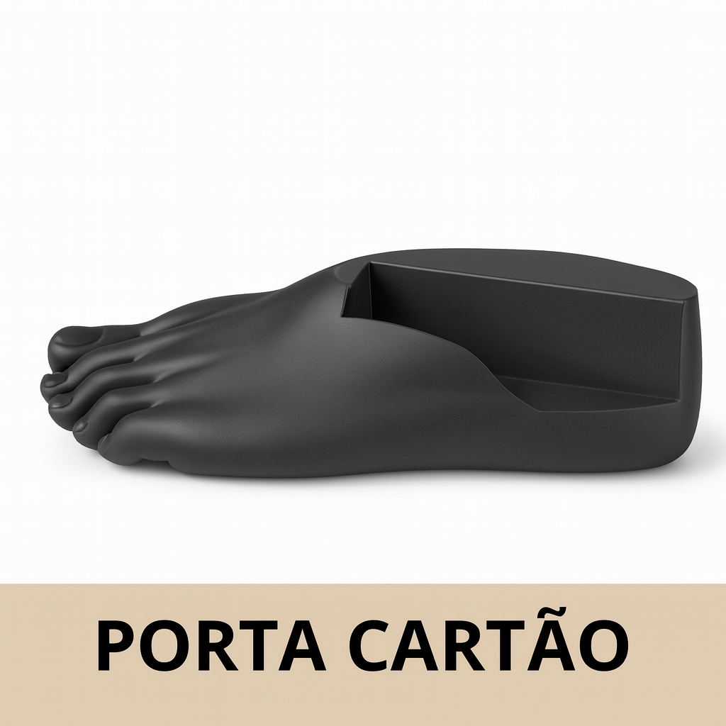 Expositor Porta Cartão De Visita PE PODOLOGO PODOLOGIA Suporte panfleto Livreto Escritorio Sala