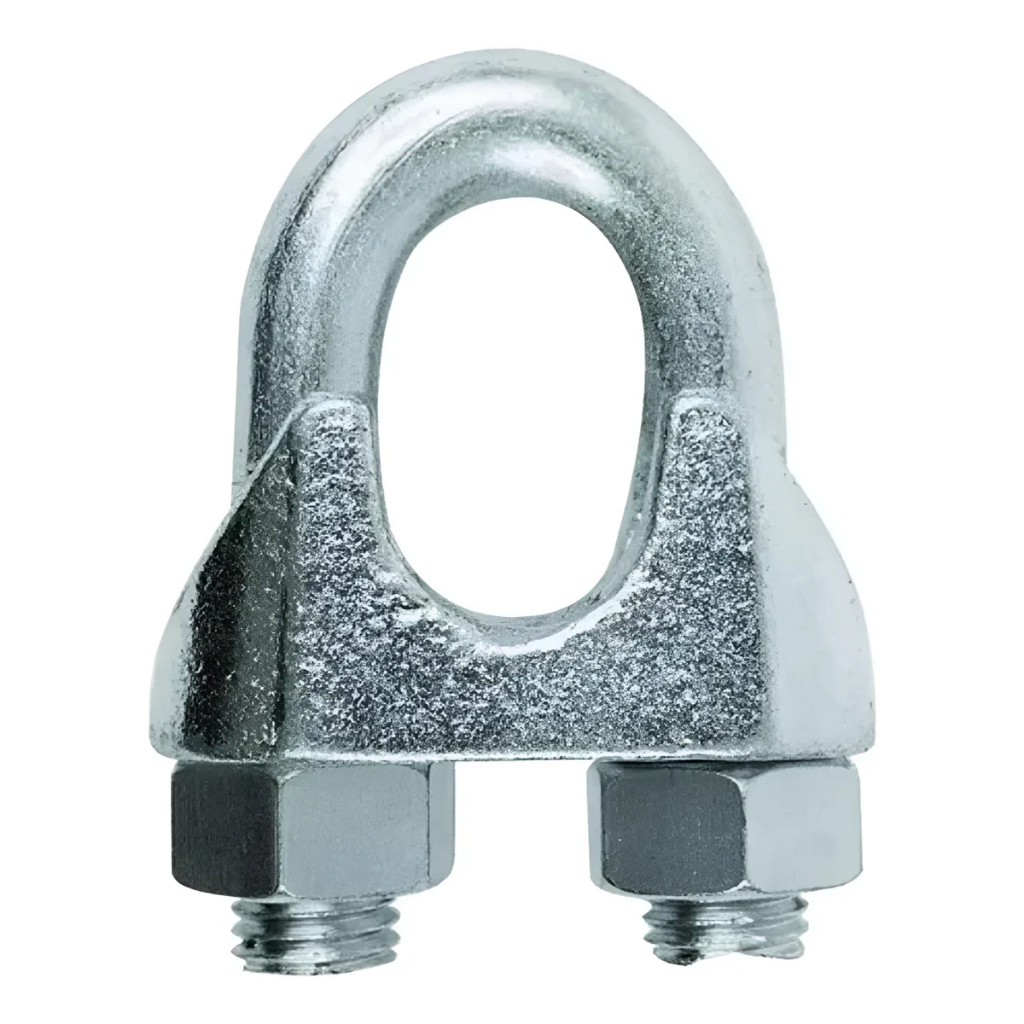 Clips Grampo Para Cabo De Aço 1/8 Polegadas 50 Unidades em Oferta na Shopee