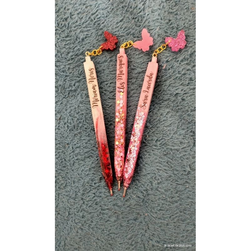 Caneta Personalizada em Resina, o presente ideal e perfeito para diversas ocasiões