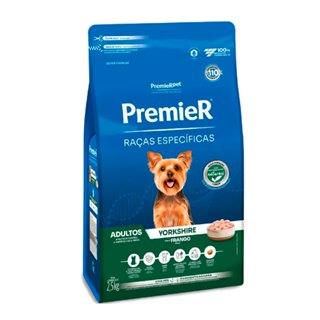Ração Premier Raças Específicas Yorkshire Adulto 2,5kg em Oferta na Shopee
