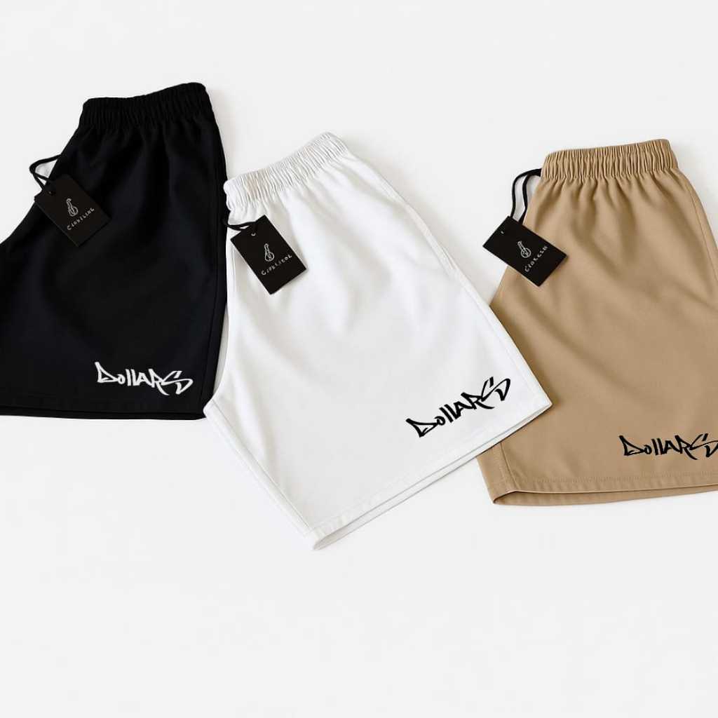 Kit 3 Shorts Tactel Mauricinho dollars Street over Oferta Praia Verão em Oferta na Shopee