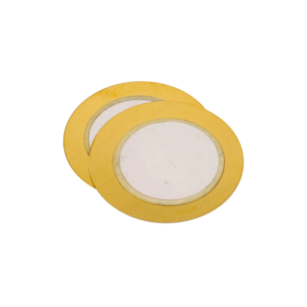 Kit Com 5 Pastilha Piezo-Piezoelétrica 20mm Transdutor de Áudio Som Buzzer