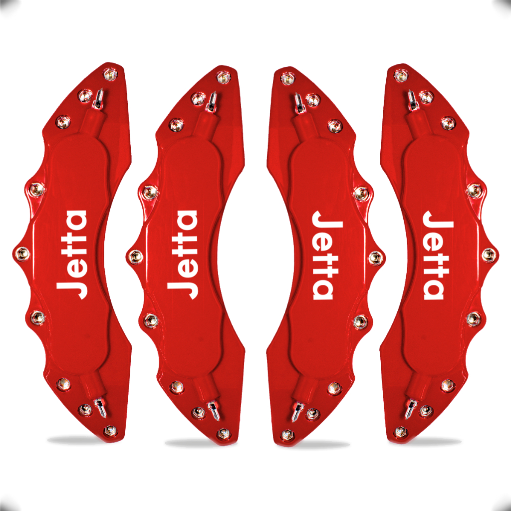 Capa de Pinça de Freio Universal Esportiva Volkswagen Jetta GLI TSI R-Line Comfortline Highline + Cola Adesiva