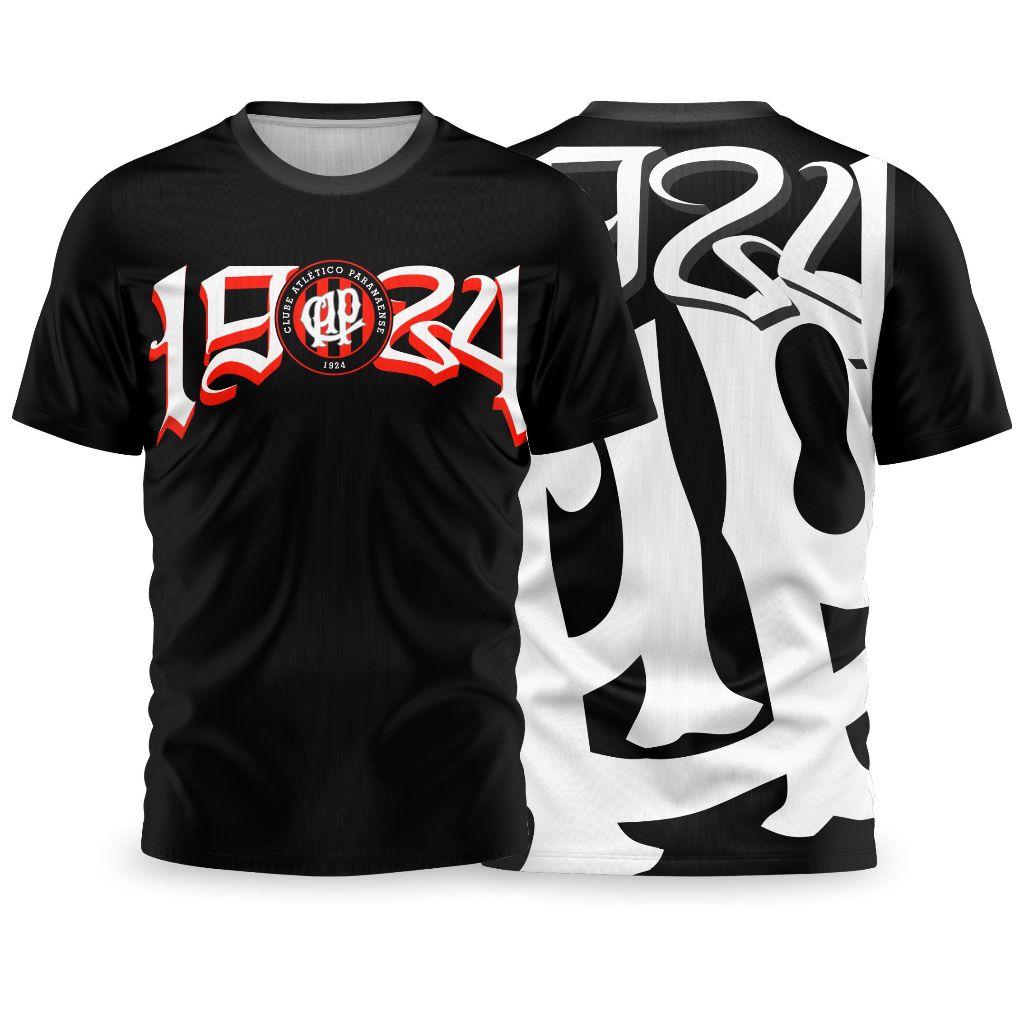 CAMISETA CAMISA DRY FIT TORCIDA ATLETICO PARANAENSE PERSONALIZADA