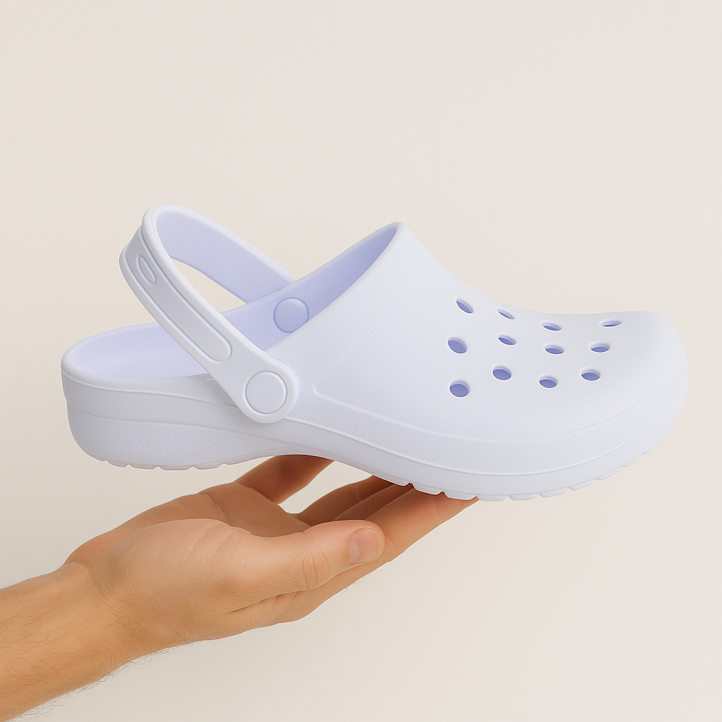 Detalhes do Chinelo Babuche Feminino Enfermagem Super Confortável Lisa 33 ao 44