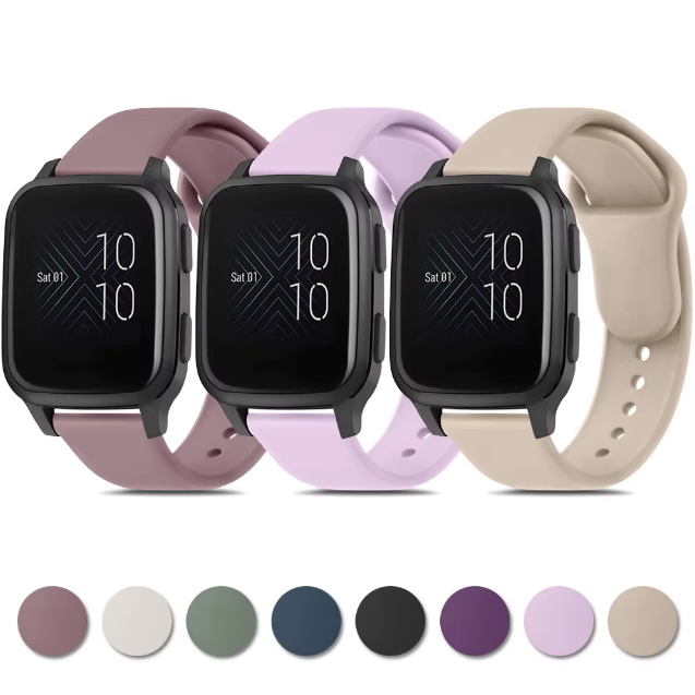 Pulseira Silicone Borracha Largura de 20mm Amazfit Gts 2 3 4 Mini Galaxy Active 20 Cores em Oferta na Shopee