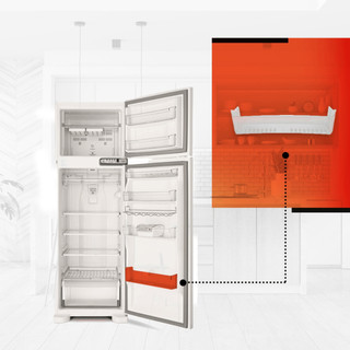 Prateleira Porta Garrafas Geladeira Brastemp Brm33/34 Brm39 Brm38 W10455522