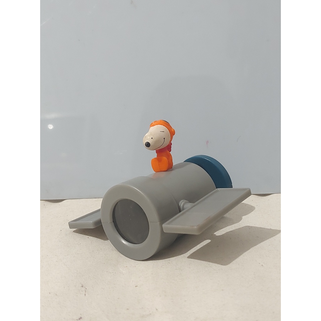Brinquedo Binóculo Satélite Snoopy - 8cm Mc Donalds
