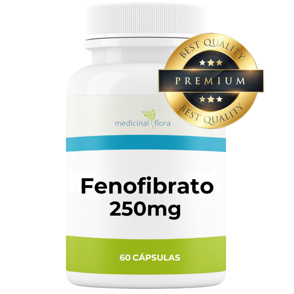 Fenofibrato 250mg - 60 Cápsulas