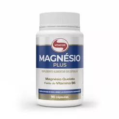 Magnésio Plus Suplemento Alimentar 90 Cápsulas de 690MG Vitafor