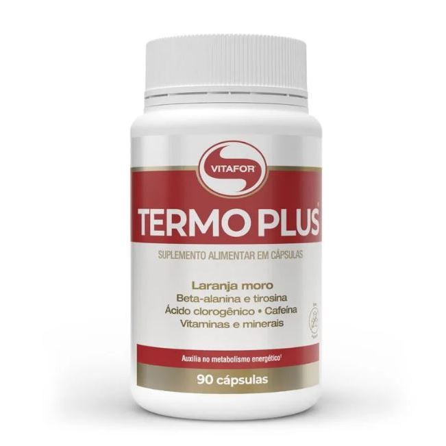 Termo Plus Suplemento Alimentar 90 Cápsulas de 650MG Vitafor em Oferta na Shopee