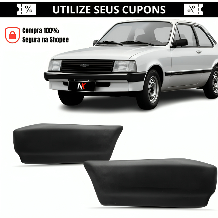 Ponteira Parachoque Dianteiro Chevette 83 84 85 86 Novo