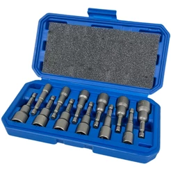 Kit de Jogo de Bits Soquete Canhão Magnético para Parafusadeira 8 A 14mm