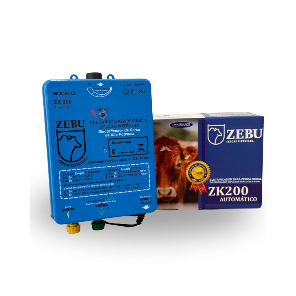 Eletrificador de Cerca Rural Zebu: Onde Comprar | BuscaProdutos