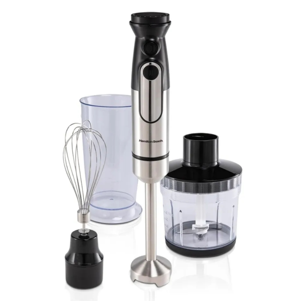 Detalhes do Mixer Misturador Multiuso 3 Em 1 Hamilton Beach 8 Velocidades Fouet E Copo -