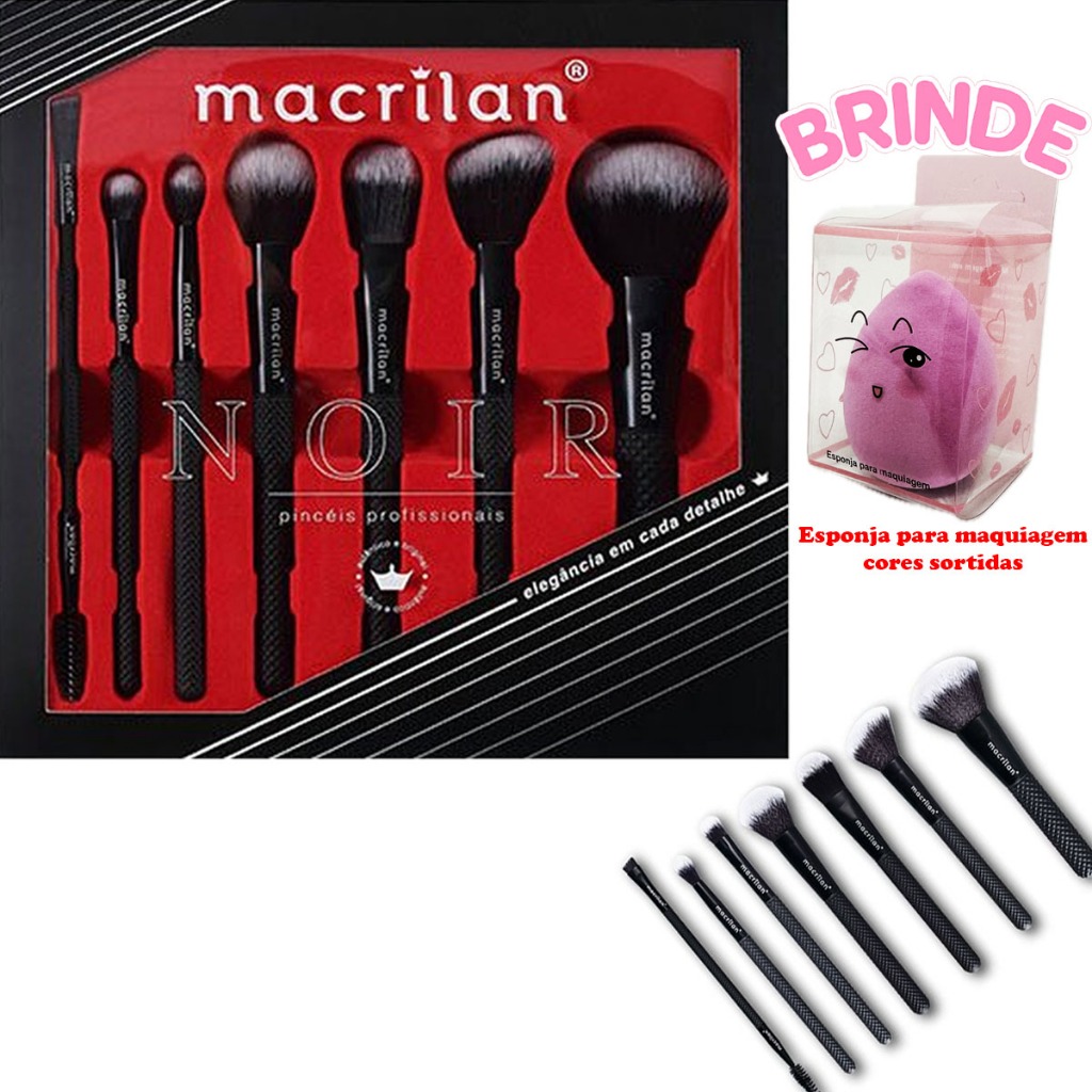 Kit Pincéis Macrilan: Onde Comprar | BuscaProdutos