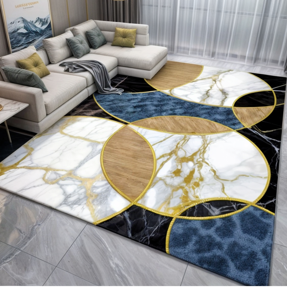 Tapete Belga Estampado Para Sala Quarto De Luxo - Lançamentos Exclusivos