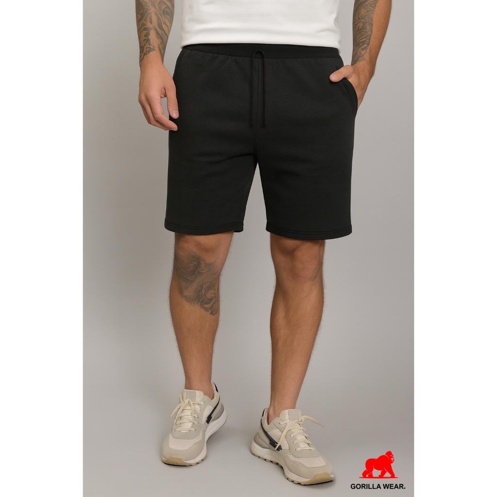 Bermuda de Moletom Masculina Short Academia Treino Corrida Gorilla Wear em Oferta na Shopee
