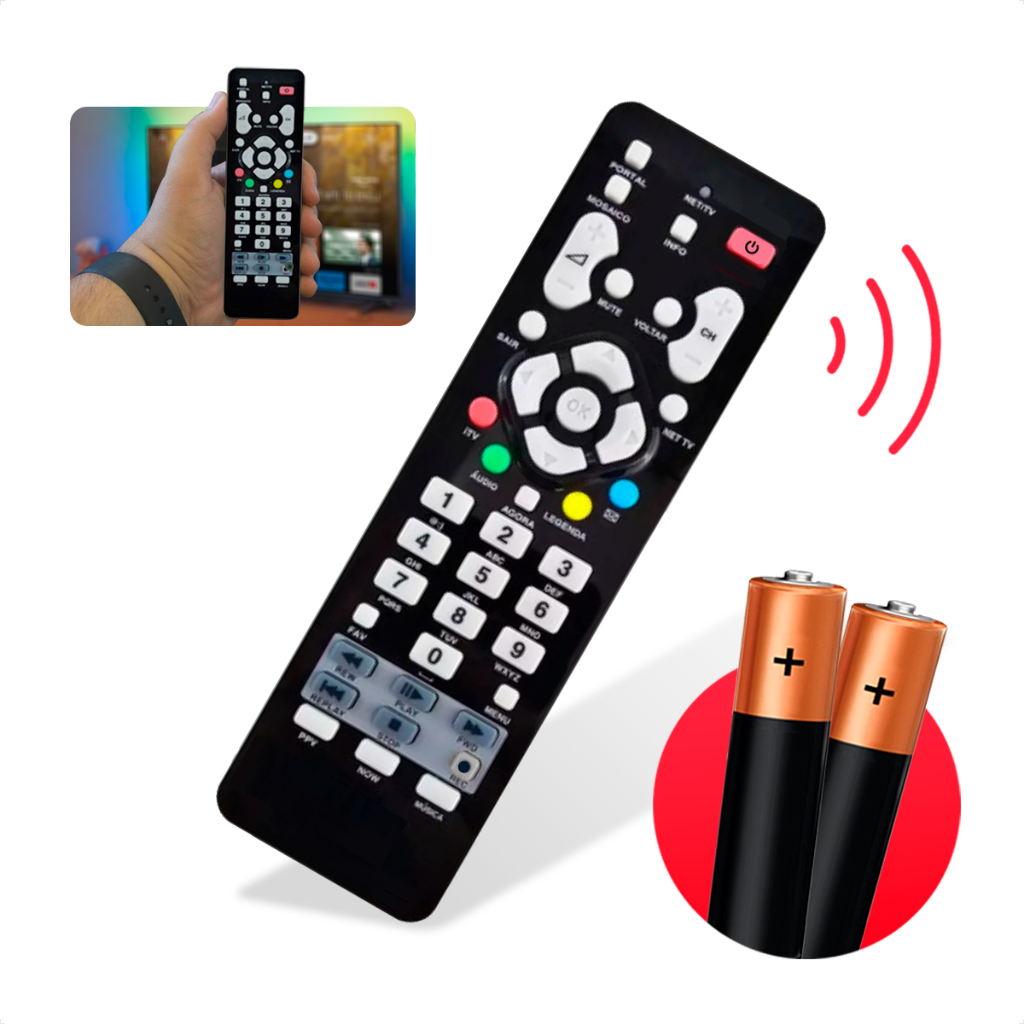 Controle Remoto Claro Tv - Comprar com Melhor Preço em Controles Remoto