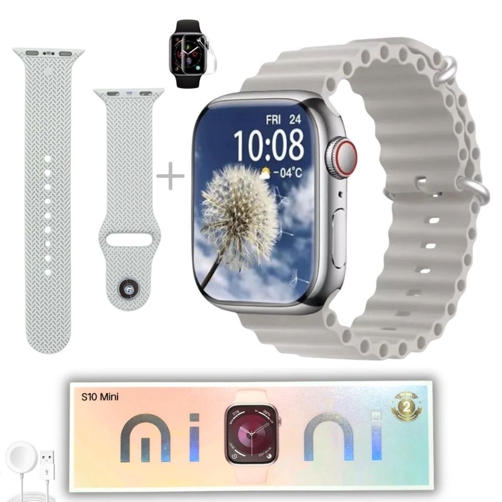 Relogio Smartwatch Para Xiaomi Fitness Samsung iPhone Ios Notificação Faz Ligação 2026