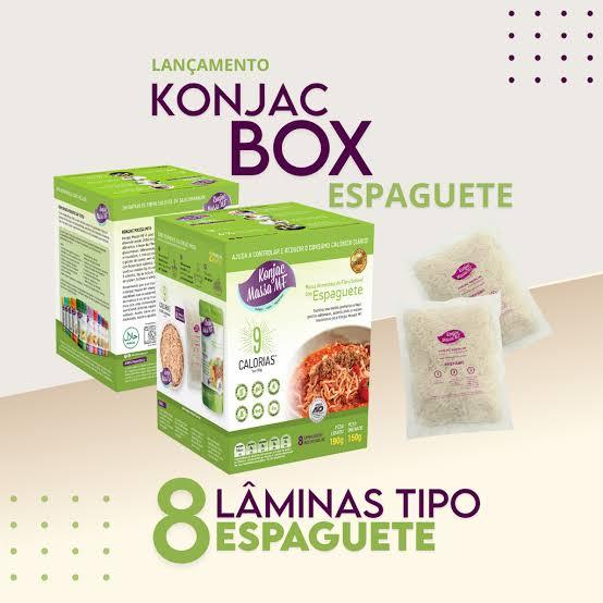 Kit 16 Konjac Espaguete - Macarrão Zero Carbo Para Dieta Massa 190gr