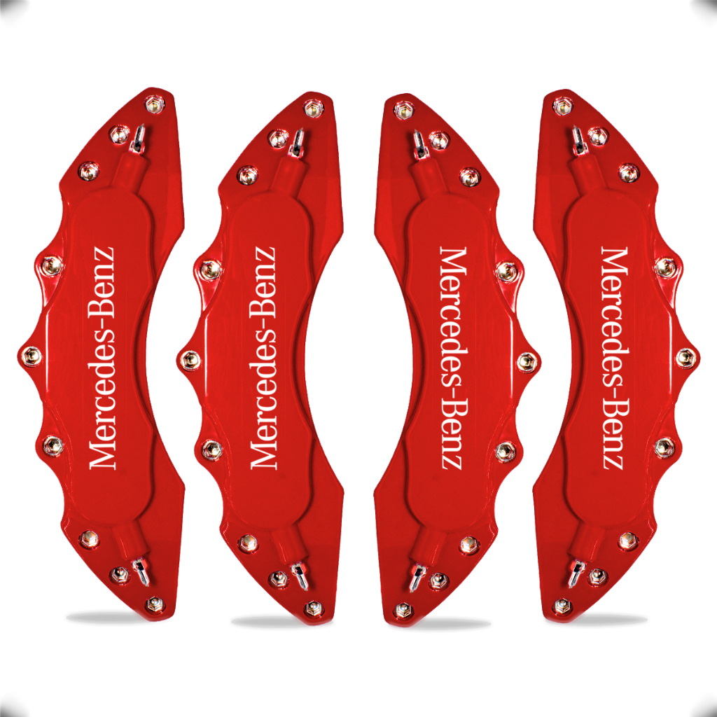 Capa de Pinça de Freio Universal Mercedes-Benz C180 C200 C250 C300 C350 CLA +Cola Adesiva p/ Fixação