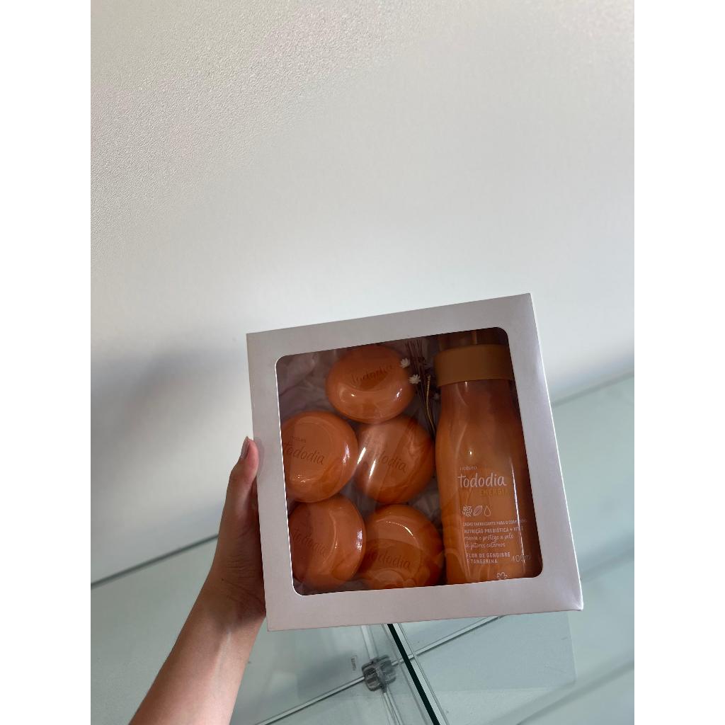 Kit Presente Natura Tododia Energia – Flor de Gengibre & Tangerina