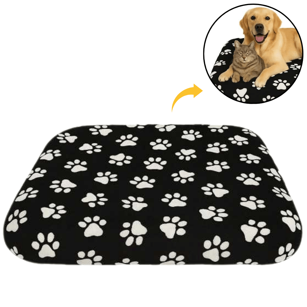 Manta Pet Com Elástico Capa Protetora Conforto Caminha Colchão Almofada Gato Cachorro e Pets