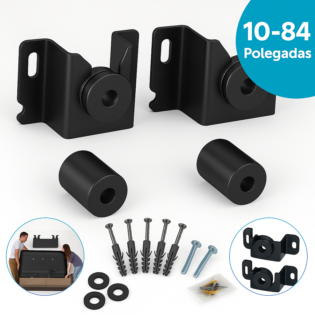 Suporte Para Tv Universal Fixo Smart LED LCD 4K Parede Painel 32 40 42 50 55 60 75 82 Polegadas
