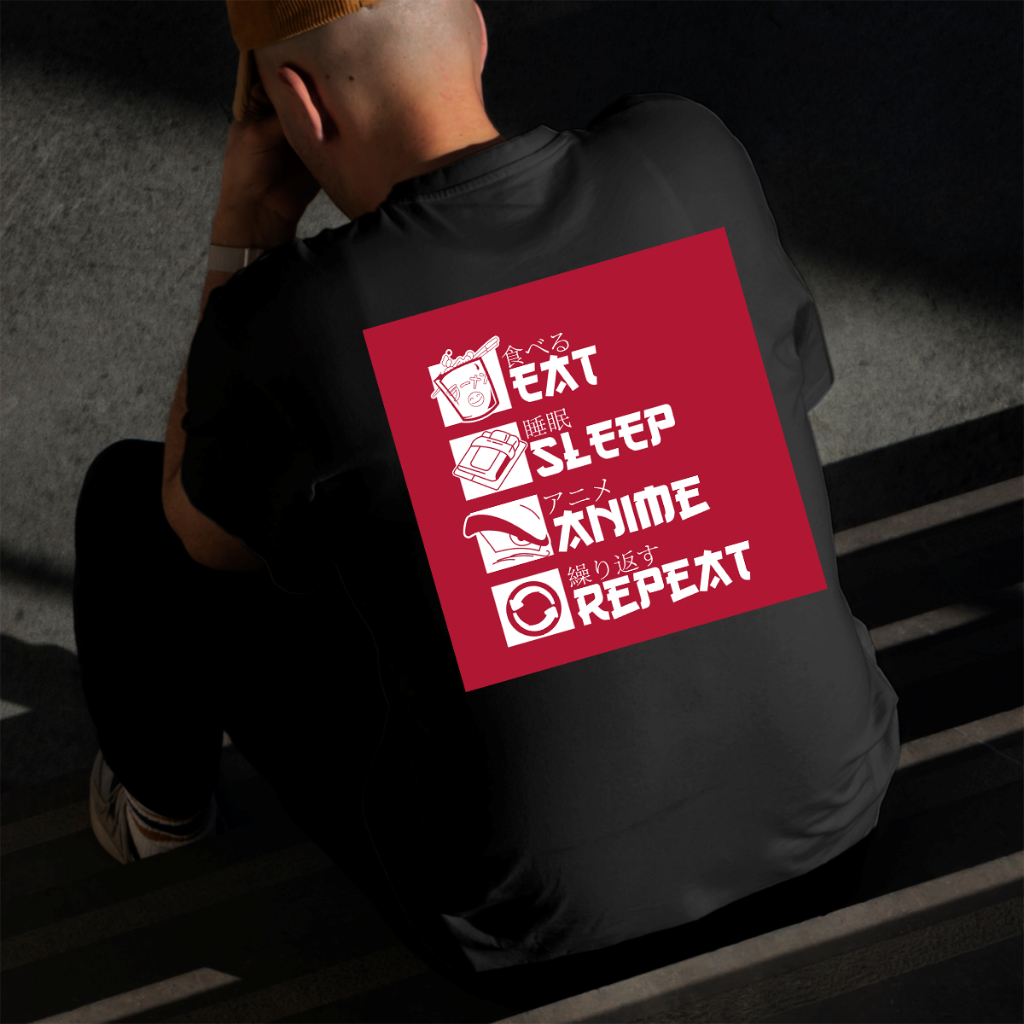 Camiseta Masculina Estampada Otaku 100% Algodão Estilo Conforto Diário Do Tamanho P ao GG