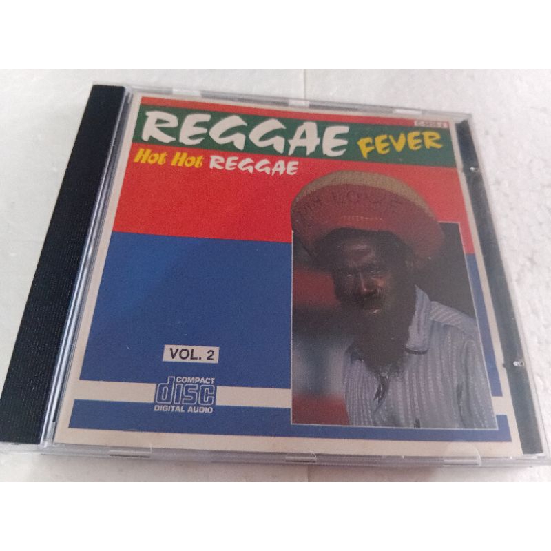 CD coletânea reggae fever Hot Hot reggae importado ótimo eatado mídia e capa