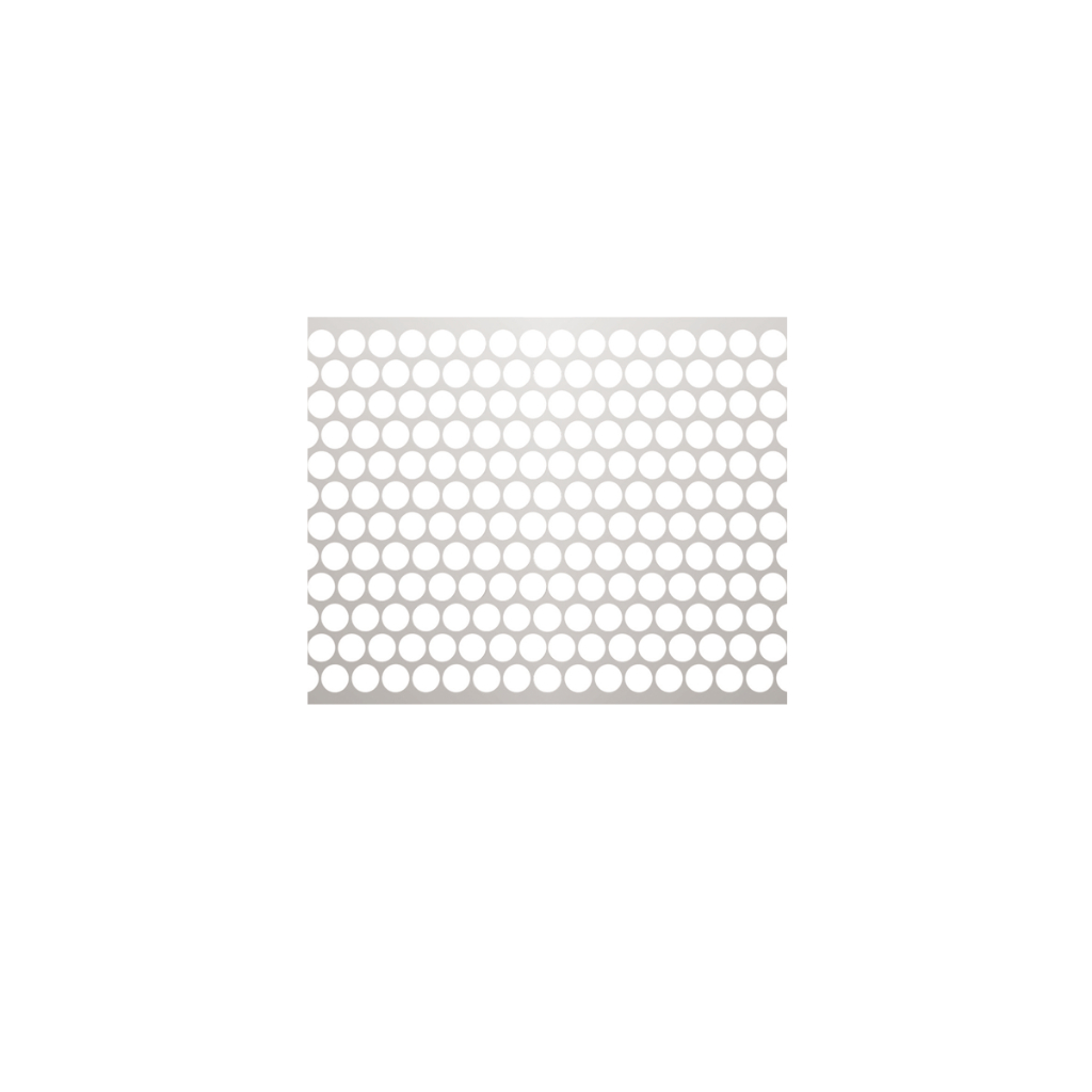 BLANK DE CHAPA PERFURADA FURO 20MM