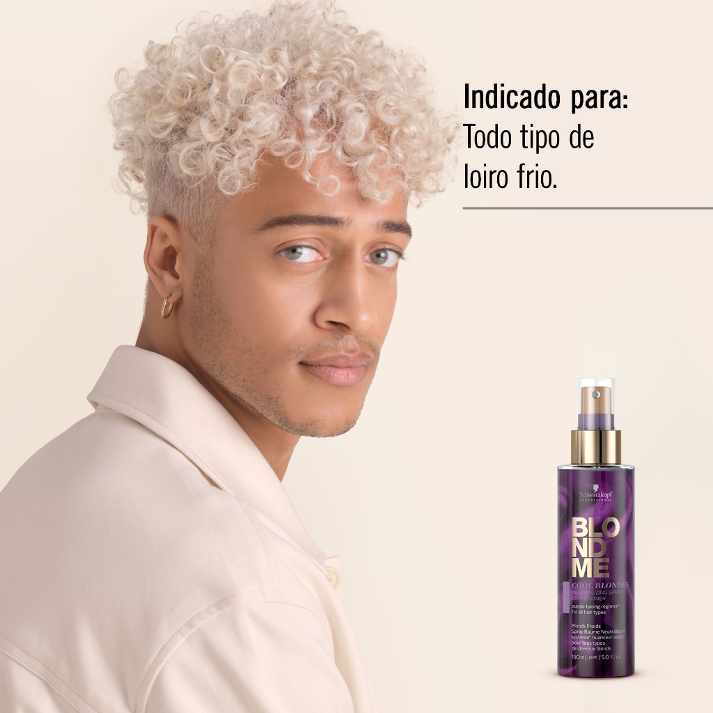 Detalhes do BlondMe Spray Condicionador Neutr. p/ Loiros Frios-150ml