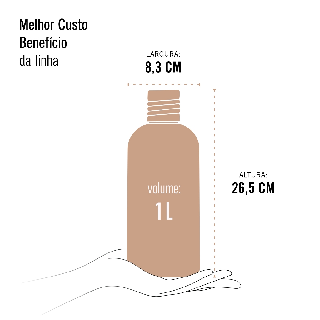 BlondMe Shampoo Suave para Todos os Loiros - 1000ml — imagem 2 de 2