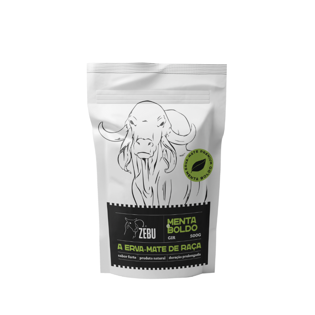 ERVA MATE TERERÉ - MENTA E BOLDO GIR ZEBU 500g