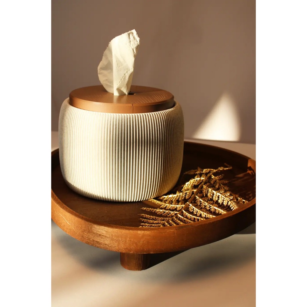 Porta Papel Higiênico Luxo Elegate – Suporte Moderno para Banheiro com Tampa