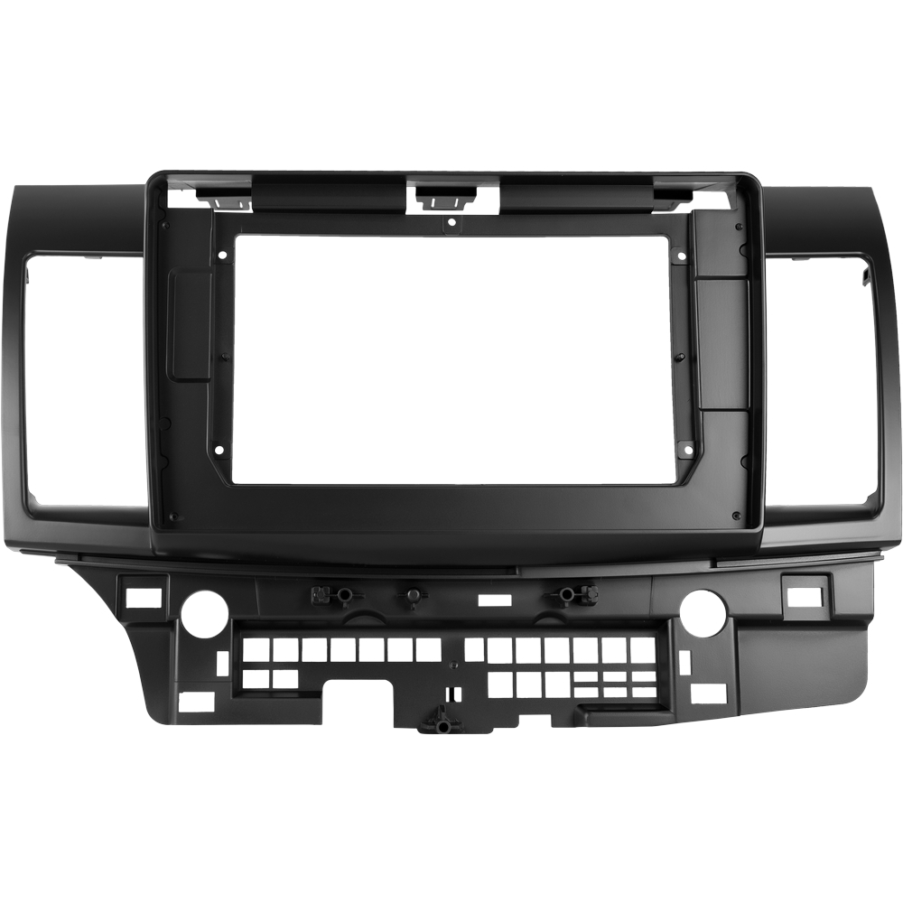 Moldura 10 Polegadas Mitsubishi Lancer 2009 A 2022 Painel Multimídia 2din Preto  Alto Acabamento em Oferta na Shopee