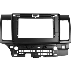 Moldura 10 Polegadas Mitsubishi Lancer 2009 A 2022 Painel Multimídia 2din