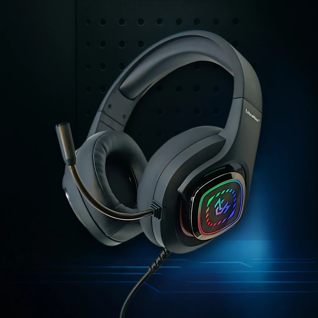 Fone De Ouvido Headset Gamer G11 Preto com Fio Profissional Led Rgb PC USB P2/P3 XBOX PS4 Notebook Vídeogame