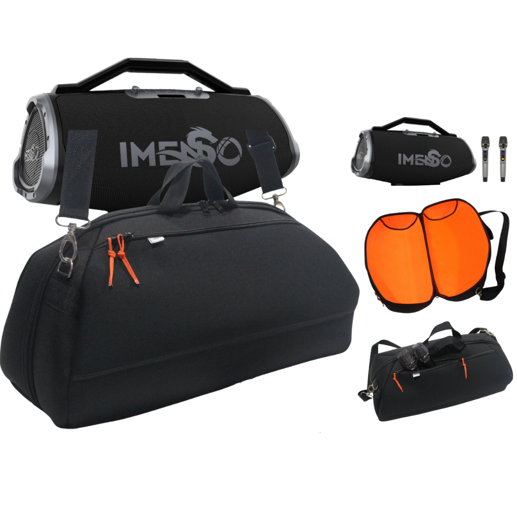 Bolsa Case Capa Nova Caixa De Som Imenso X75 - Com Bolso Novo - Lançamento
