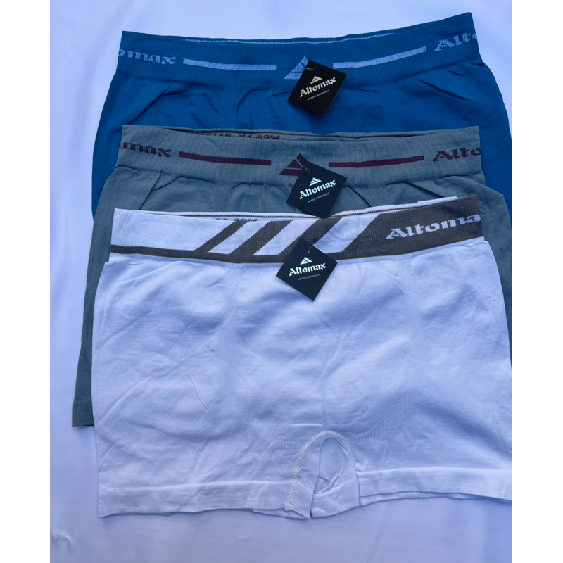 Cueca Boxer Masculina Sem Costura Microfibra Altomax – Conforto, Elasticidade e Tamanhos P ao GG - cores sortidas