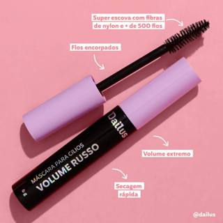 Máscara Para Cílios Volume Russo - Dailus em Oferta na Shopee