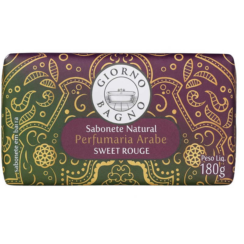 Sabonete Giorno Bagno sweet rouge 180gr - perfumaria árabe
