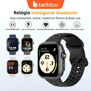 Bettdow Smartwatch com Alexa assistente de voz Frequência cardíaca em tempo real IP67 à prova d'água chamada Bluetooth em Oferta na Shopee