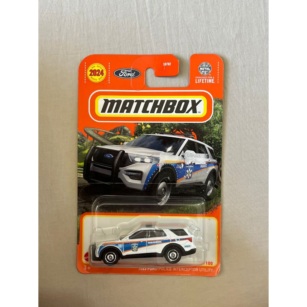 Matchbox Ford Police Interceptor Utility (Paramedic)