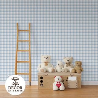 Papel de Parede Adesivo Infantil xadrez, varias cores, Rosa, Amarelo, Azul, Roxo, cinza e Verde em Oferta na Shopee