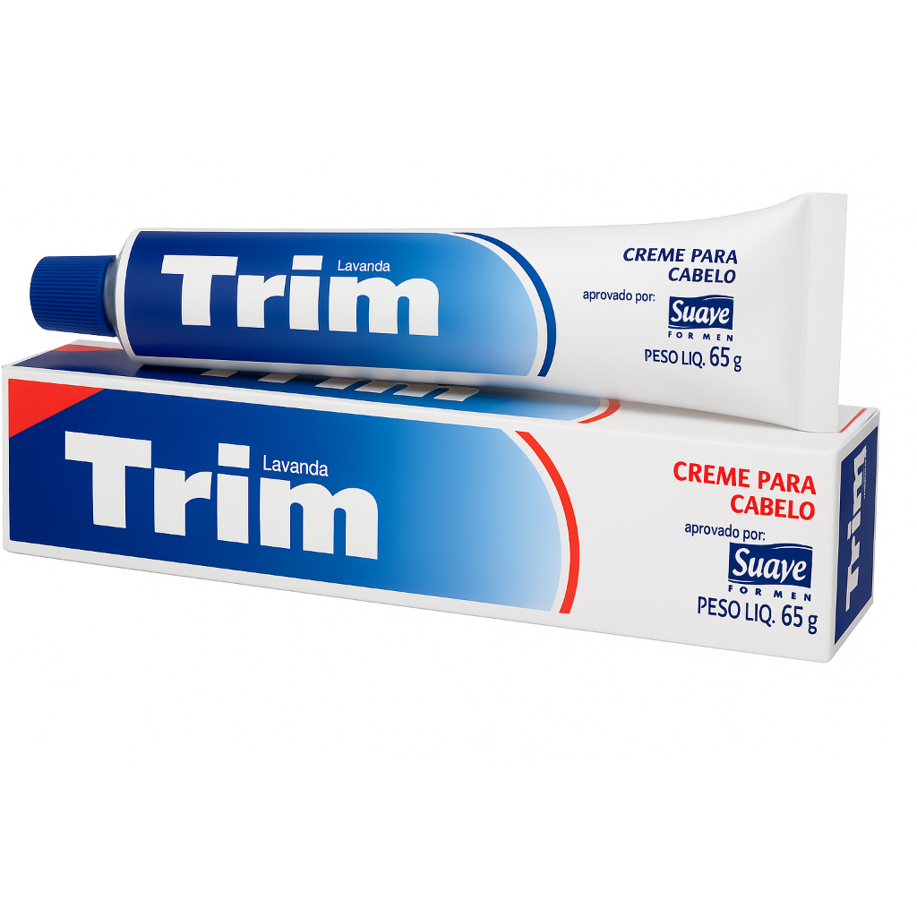 Kit 12 Creme Para Cabelo Lavanda Trim 65g