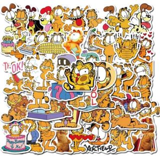 50 Stickers Garfield | Adesivos para Kindle, Planner, Journal e Scrapbook em Oferta na Shopee