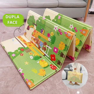 tapete bebe emborrachado Tatame Infantil 2*1.8M Bebê Dupla Face